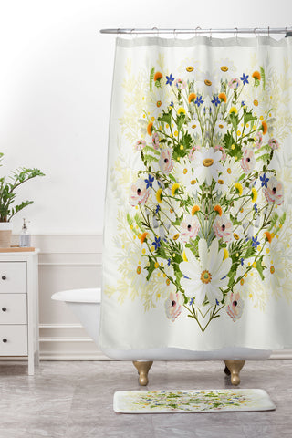 Iveta Abolina Blondelle Shower Curtain And Mat