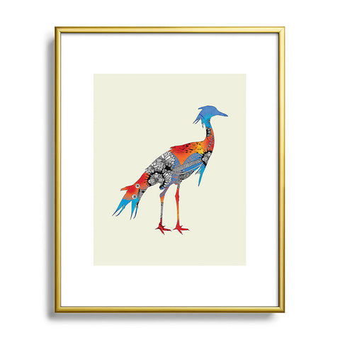 Iveta Abolina Bluebird Metal Framed Art Print