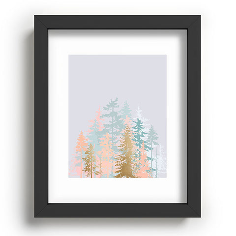 Iveta Abolina Blush Forest Recessed Framing Rectangle