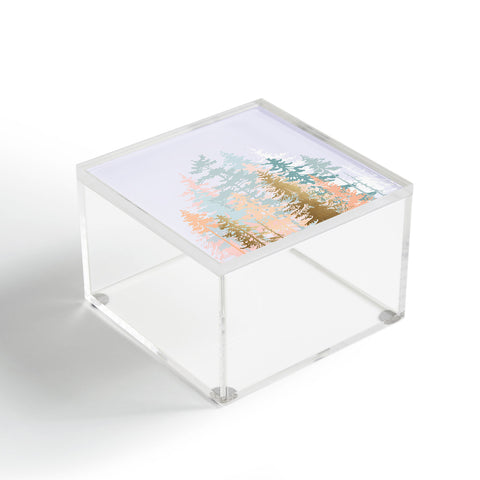 Iveta Abolina Blush Forest Acrylic Box