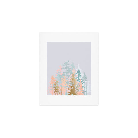 Iveta Abolina Blush Forest Art Print