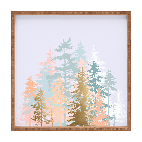 Iveta Abolina Blush Forest Square Tray