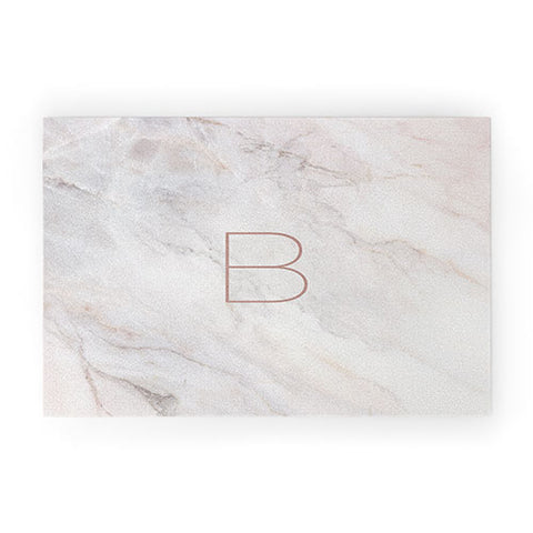 Iveta Abolina Blush Marble II B Welcome Mat