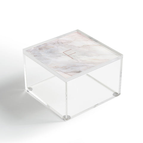 Iveta Abolina Blush Marble II F Acrylic Box
