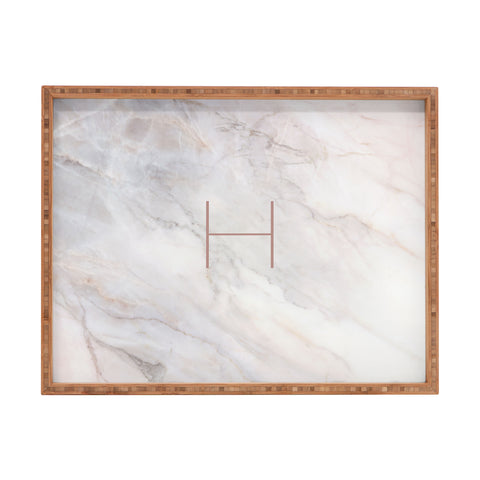 Iveta Abolina Blush Marble II H Rectangular Tray
