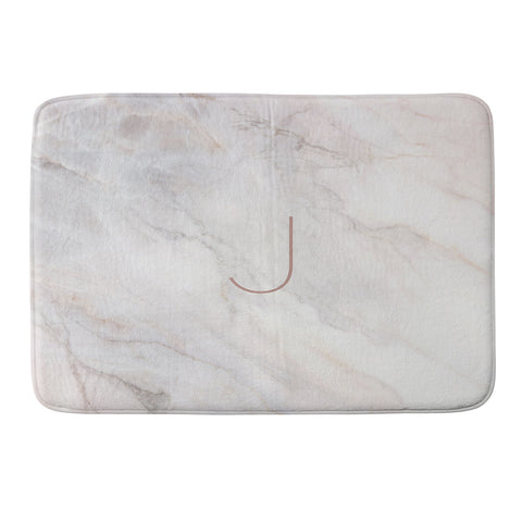 Iveta Abolina Blush Marble II J Memory Foam Bath Mat