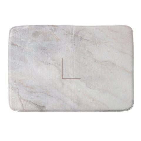 Iveta Abolina Blush Marble II L Memory Foam Bath Mat