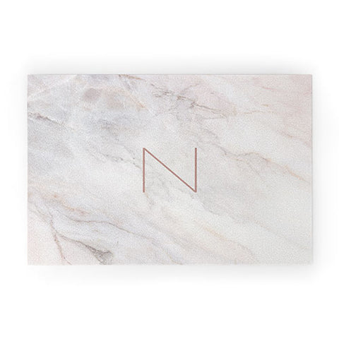 Iveta Abolina Blush Marble II N Welcome Mat