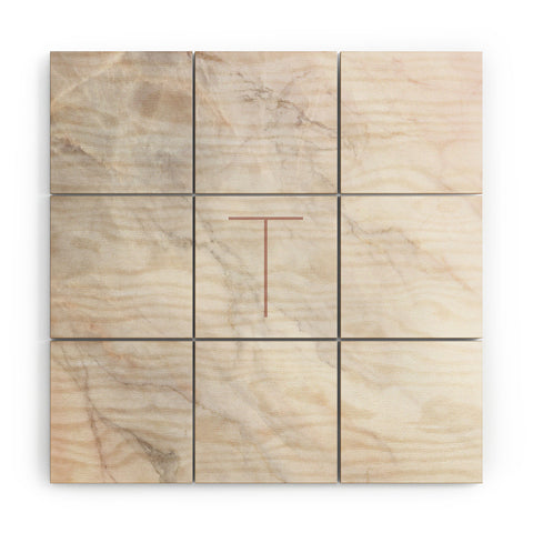 Iveta Abolina Blush Marble II T Wood Wall Mural