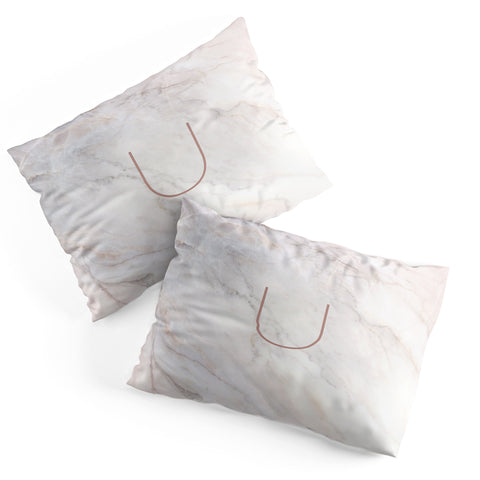 Iveta Abolina Blush Marble II U Pillow Shams