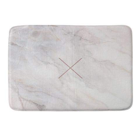 Iveta Abolina Blush Marble II X Memory Foam Bath Mat