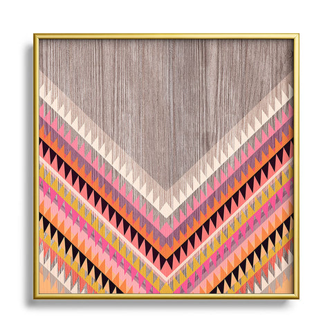 Iveta Abolina Boardwalk Metal Square Framed Art Print