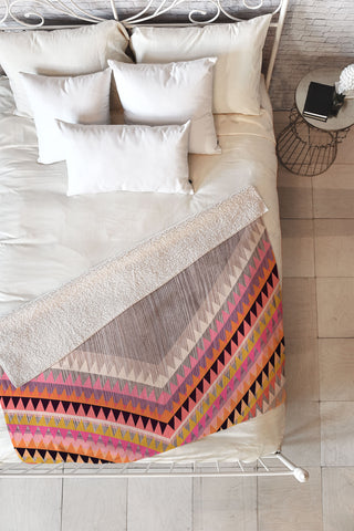 Iveta Abolina Boardwalk Fleece Throw Blanket