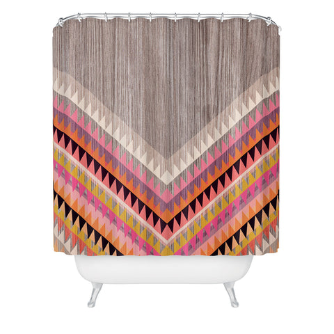 Iveta Abolina Boardwalk Shower Curtain