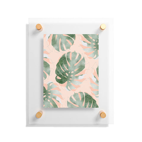 Iveta Abolina Bohemian Monstera Floating Acrylic Print