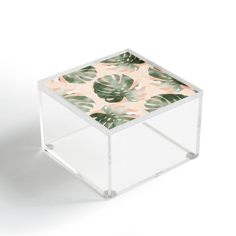 Iveta Abolina Bohemian Monstera Acrylic Box