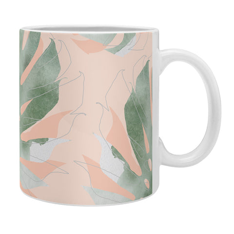 Iveta Abolina Bohemian Monstera Coffee Mug
