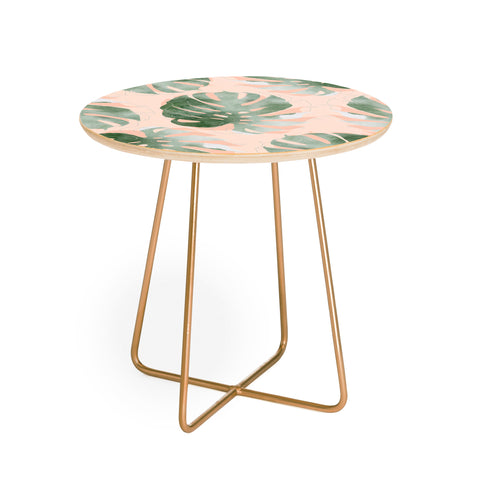 Iveta Abolina Bohemian Monstera Round Side Table
