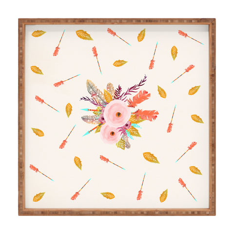 Iveta Abolina Boho Beach II Square Tray