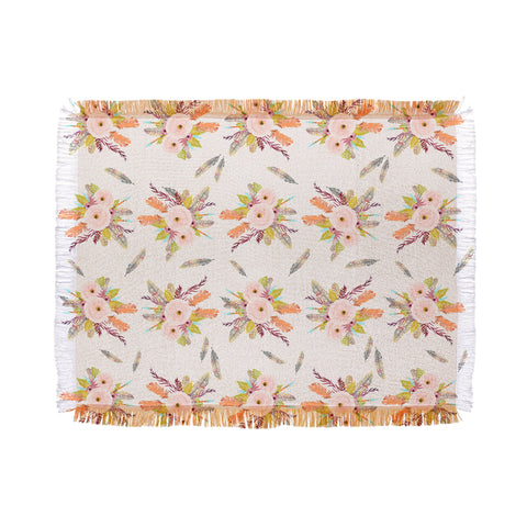 Iveta Abolina Boho Beach Throw Blanket