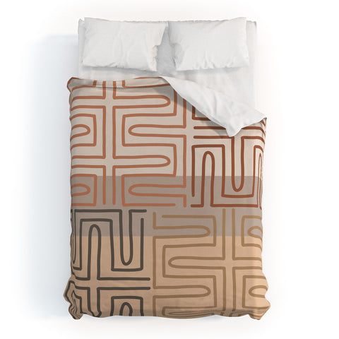 Iveta Abolina Bouvier Cream Duvet Cover