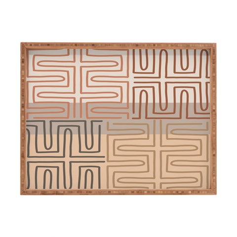 Iveta Abolina Bouvier Cream Rectangular Tray