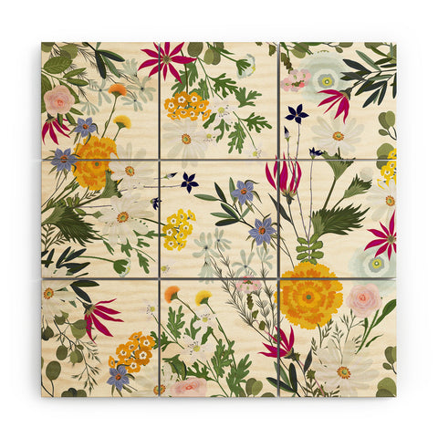 Iveta Abolina Bretta Wood Wall Mural