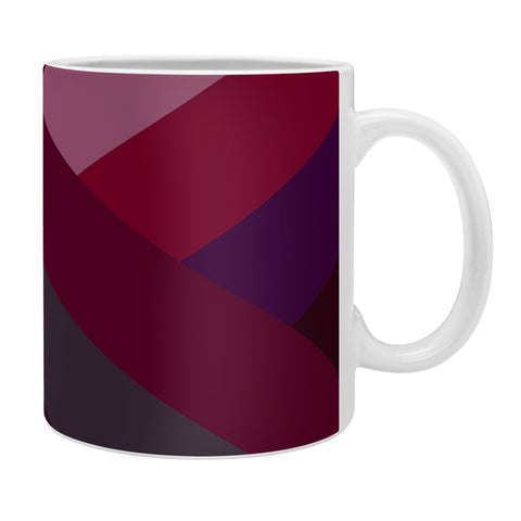 Iveta Abolina Burgundy Crossroads Coffee Mug