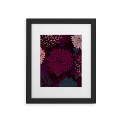 Iveta Abolina Burgundy Rose Framed Art Print