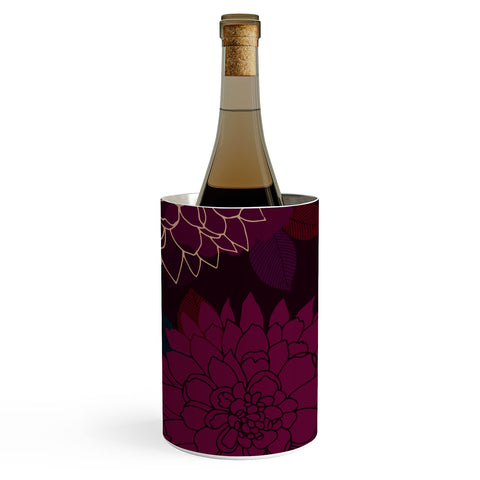 Iveta Abolina Burgundy Rose Wine Chiller