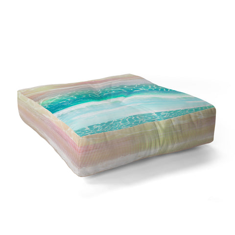 Iveta Abolina By The Poolside I Floor Pillow Square