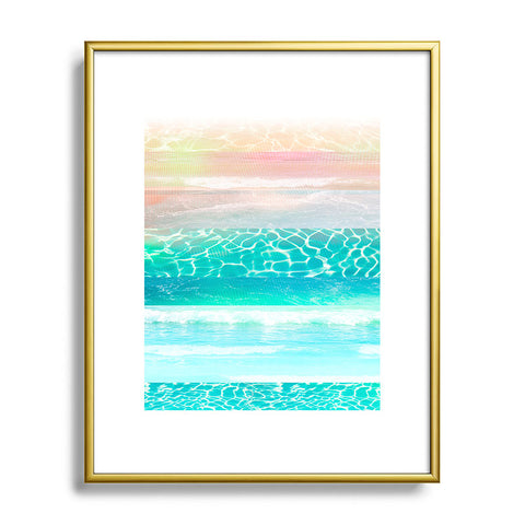 Iveta Abolina By The Poolside I Metal Framed Art Print