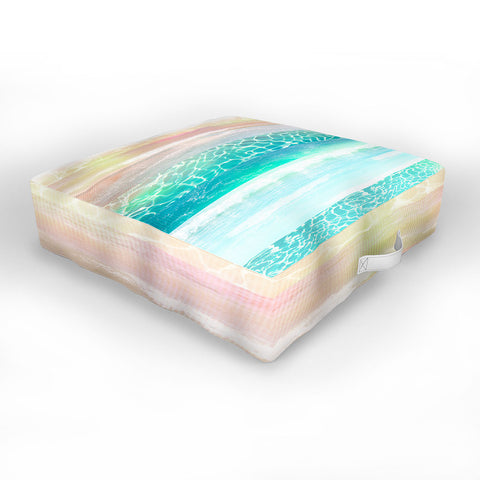 Iveta Abolina By The Poolside I Outdoor Floor Cushion
