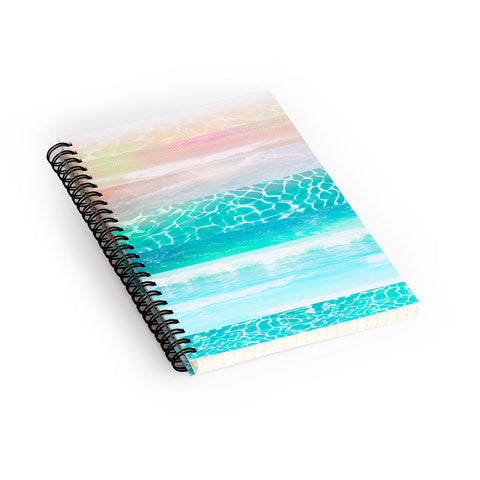 Iveta Abolina By The Poolside I Spiral Notebook
