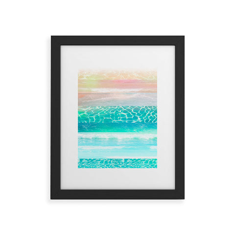 Iveta Abolina By The Poolside I Framed Art Print