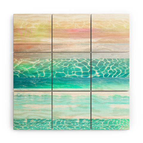 Iveta Abolina By The Poolside I Wood Wall Mural