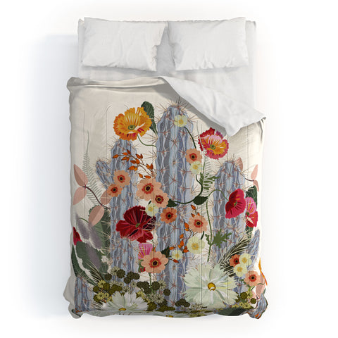 Iveta Abolina Cacti Deja Comforter