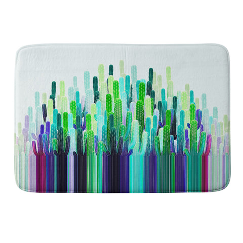 Iveta Abolina Cacti Stripe Memory Foam Bath Mat