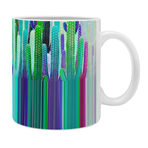 Iveta Abolina Cacti Stripe Coffee Mug