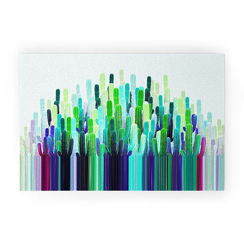 Iveta Abolina Cacti Stripe Welcome Mat
