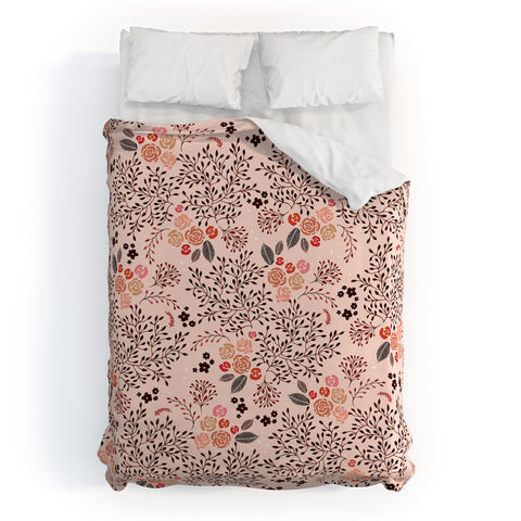 Iveta Abolina Camellia Garden II Duvet Cover