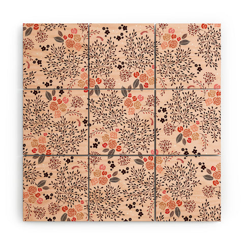 Iveta Abolina Camellia Garden II Wood Wall Mural