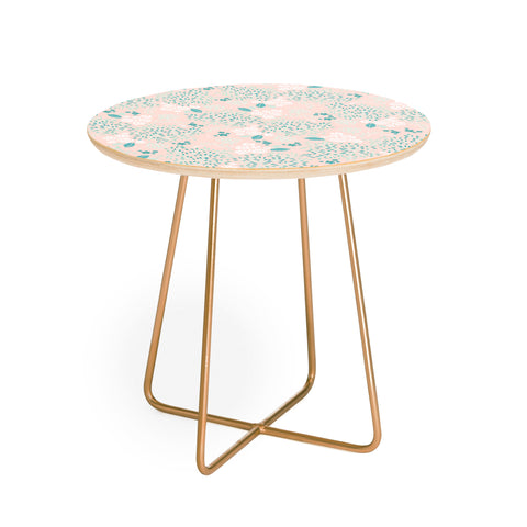 Iveta Abolina Camellia Garden III Round Side Table