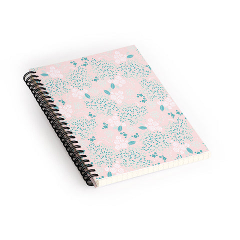 Iveta Abolina Camellia Garden III Spiral Notebook