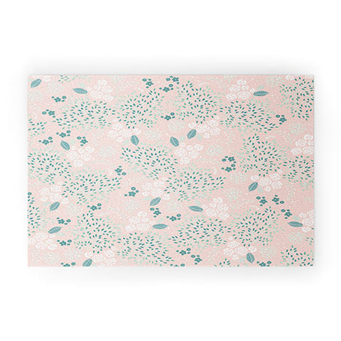 Iveta Abolina Camellia Garden III Welcome Mat