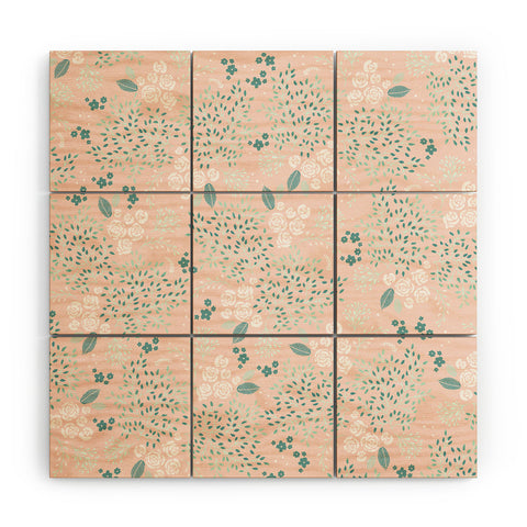 Iveta Abolina Camellia Garden III Wood Wall Mural