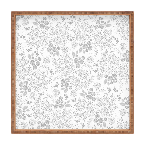 Iveta Abolina Camellia Garden IV Square Tray