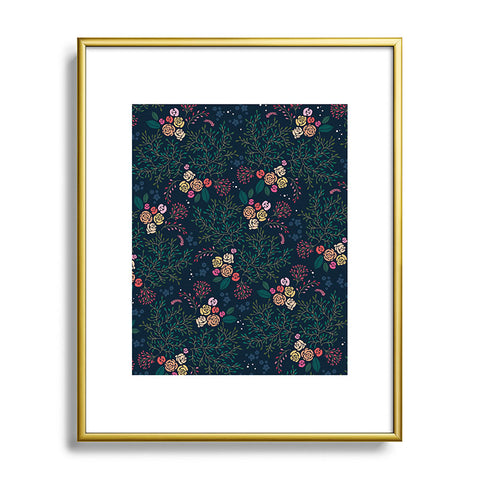 Iveta Abolina Camellia Garden Metal Framed Art Print