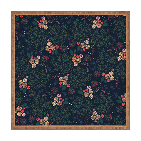 Iveta Abolina Camellia Garden Square Tray