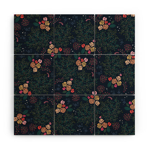 Iveta Abolina Camellia Garden Wood Wall Mural